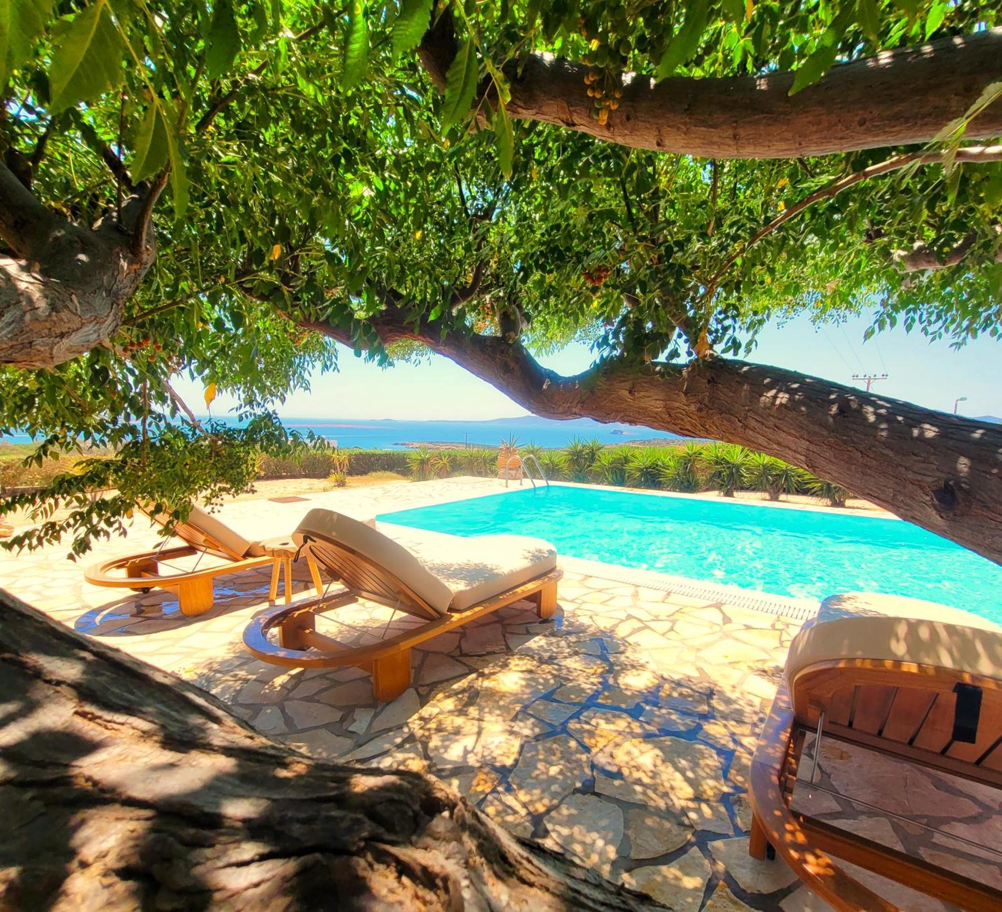 Paros Afrodite Luxury Villas Alikí エクステリア 写真
