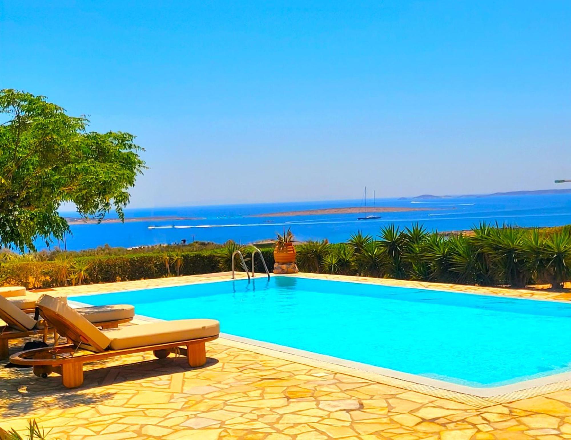 Paros Afrodite Luxury Villas Alikí エクステリア 写真